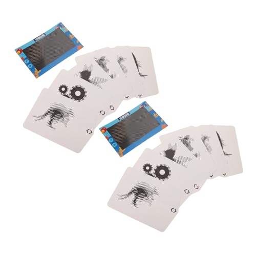 JOINPAYA 2 Sätze Lenticular Animation Stripe Toy Einfaches Stem Wissenschafts-Experiment Kit für Frühe Bildung Kreative DIY Bastelprojekte Kindgerechtes Lernspielzeug Problemlösung und von JOINPAYA