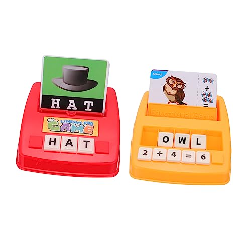 JOINPAYA 2 Sätze Lernspielzeug mit Passenden Buchstabenkarten Interaktive Lernmaschine für Frühe Bildung für Vorschulkinder und Kleine JOINPAYA 2 Sätze Lernspielzeug mit Passenden Buchstabenkarten Interaktive Lernmaschine für Frühe Bildung für Vorschulkinder und Kleine von JOINPAYA