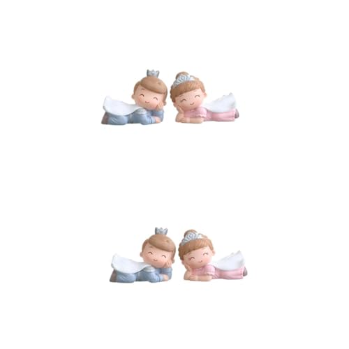 JOINPAYA 2 Sätze Prinz Tortenfiguren Cartoon Kuchen Dekorationen Für Geburtstagsfeiern Leicht Und Figuren Für Kuchen Oder Tischdeko 2 Stücke * 2 von JOINPAYA