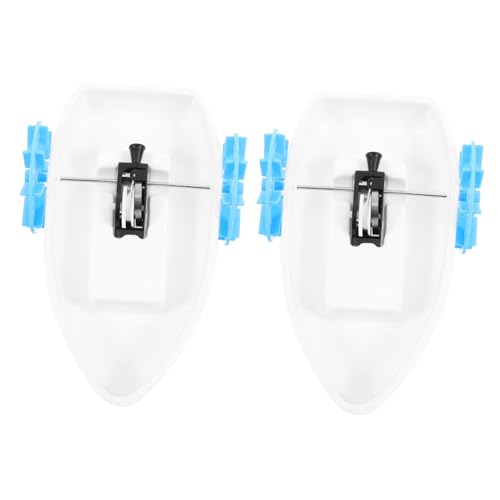 JOINPAYA 2 Sätze Raddampfer-Set Messgerät Inflator Planke Bausätze sup basteln für Deutsches Technikspielzeug Deutsche STEAM-Spielzeuge DIY-Schiff kleines Bootsspielzeug PVC Weiß von JOINPAYA
