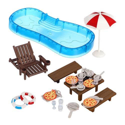 JOINPAYA 2 Sätze Satz Puppenhaus-Schwimmbad Puppenhauszubehör Puppenhausstrand Mini- Strand-Miniatur-puppenhaus-Dekoration Puppenstubenmöbel Aus Kunststoff Plastik JOINPAYA 2 Sätze Satz Puppenhaus-Schwimmbad Puppenhauszubehör Puppenhausstrand Mini- Strand-Miniatur-puppenhaus-Dekoration Puppenstubenmöbel Aus Kunststoff Plastik von JOINPAYA