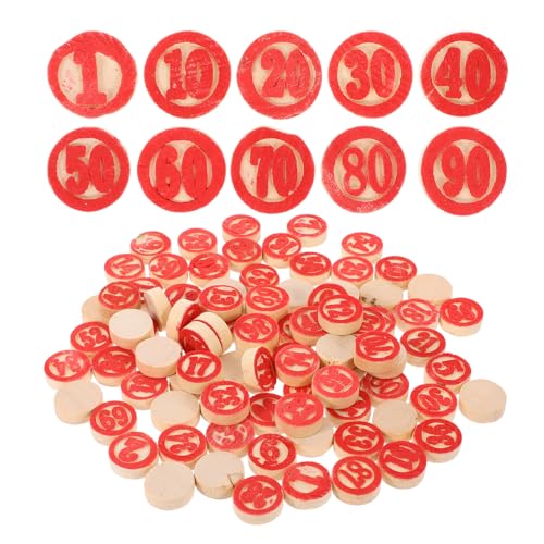 JOINPAYA Schachfiguren Aus Holz Ersatzschach Für Bingo-Spiel Schachbrett-zubehör von JOINPAYA