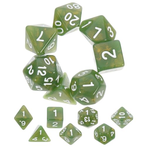 JOINPAYA Spielwürfel-Set 10-seitige Würfel Mini-würfel in Großen Mengen für Brettspiele Leicht Einfach Zu Tragen Partygeschenk von JOINPAYA
