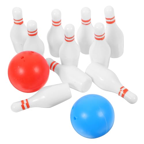 JOINPAYA Miniatur-Bowling-Modell Zum Sammeln Ideal Für Die Dekoration Und Zum Spielen Im Miniaturhaus von JOINPAYA