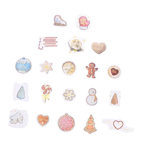 JOINPAYA 2 Packungen Mit Je 80 Blättern Weihnachtsstempel Dekorative Aufkleber Für Umschläge Tagebücher Fotobücher JOINPAYA 2 Packungen Mit Je 80 Blättern Weihnachtsstempel Dekorative Aufkleber Für Umschläge Tagebücher Fotobücher von JOINPAYA