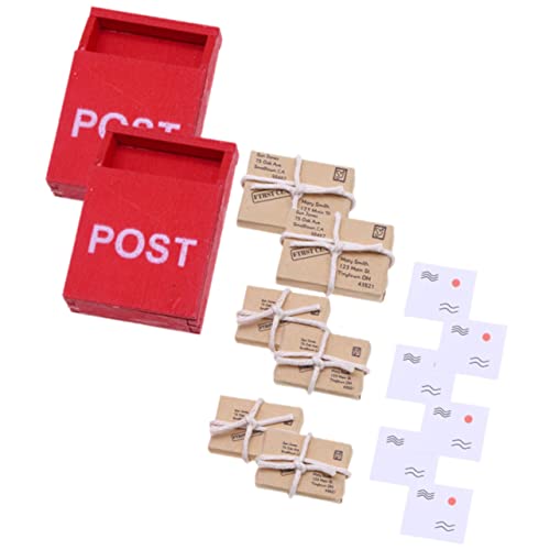 JOINPAYA 2 Sets Puppenhaus Kleine Häuser Kleine Heime Kleine Weihnachtsdekoration Mini Dekorationen Kleines Kleines Weihnachtsschmuck Das Mini Pakete von JOINPAYA