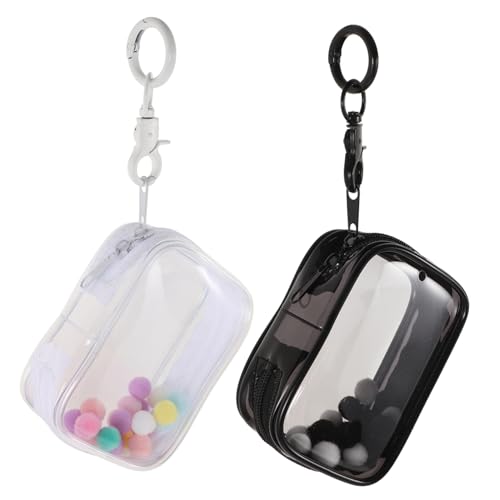 JOINPAYA 2stücke Teiliges Transparentes Figuren-aufbewahrungset Mit Schlüsselanhänger Mini-Puppen Displaytasche Für Sammlerstücke Und Schutz Ihrer Modelle JOINPAYA 2stücke Teiliges Transparentes Figuren-aufbewahrungset Mit Schlüsselanhänger Mini-Puppen Displaytasche Für Sammlerstücke Und Schutz Ihrer Modelle von JOINPAYA