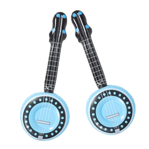 JOINPAYA Fancy - Aufblasbares Musikinstrumenten-Set Bühnenrequisiten Für Kinder PVC-Banjo-Spielzeug Lustiges Aufblasspielzeug von JOINPAYA