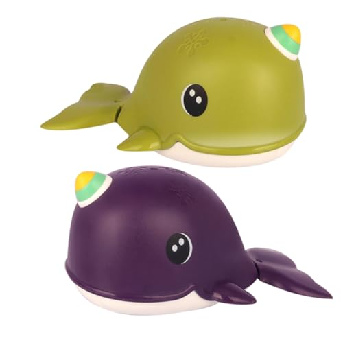 JOINPAYA Badespielzeug Für Kleinkinder 2 Stück Wasserspielzeug Cartoon-badewal Für Jungen Und Mädchen Ideal Zum Spielen in Der Badewanne von JOINPAYA