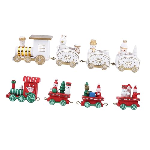 JOINPAYA 2 Stück Dekorationen aus Holz Die Weihnachtsbaumzug Dorf Weihnachtsdekoration Mini weihnachtsbahn weihnachtszug Weihnachts Zug Zugmodellverzierungen Desktop -Verzierungen hölzern JOINPAYA 2 Stück Dekorationen aus Holz Die Weihnachtsbaumzug Dorf Weihnachtsdekoration Mini weihnachtsbahn weihnachtszug Weihnachts Zug Zugmodellverzierungen Desktop -Verzierungen hölzern von JOINPAYA