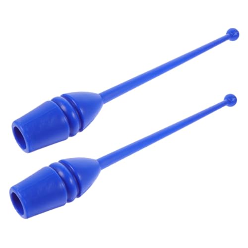 JOINPAYA 2 Stück Fitness-Stick aus Kunststoff rhythmisch Gymnastikausrüstung Fitnessstudio Mädchen Wirbeln künstlerischer Stock Wettkampfstock für Kunstturnen Plastik Blue JOINPAYA 2 Stück Fitness-Stick aus Kunststoff rhythmisch Gymnastikausrüstung Fitnessstudio Mädchen Wirbeln künstlerischer Stock Wettkampfstock für Kunstturnen Plastik Blue von JOINPAYA