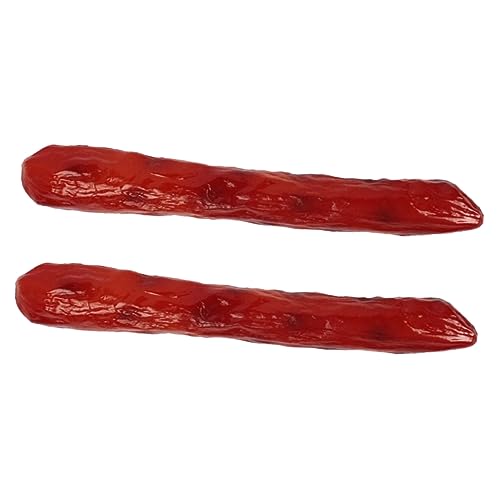 JOINPAYA 2 Stücke Künstliche Wurst Für Gefälschte Lebensmittel Decor Restaurant Prop Küche Wurst von JOINPAYA