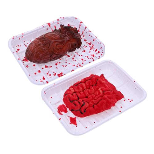 JOINPAYA 2 Stück Halloween Dekoration menschlicher Organe Halloween Scherzartikel Halloween-Dekoration gefälscht gruselige Körperteile künstliche menschliche Organe falsches Herz Plastik JOINPAYA 2 Stück Halloween Dekoration menschlicher Organe Halloween Scherzartikel Halloween-Dekoration gefälscht gruselige Körperteile künstliche menschliche Organe falsches Herz Plastik von JOINPAYA
