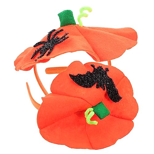 JOINPAYA 2 Stück Halloween Kürbis Haarreifen Lustige Kostüm Requisiten mit Spinne Fledermaus für Halloween Partys und Aufführungen JOINPAYA 2 Stück Halloween Kürbis Haarreifen Lustige Kostüm Requisiten mit Spinne Fledermaus für Halloween Partys und Aufführungen von JOINPAYA