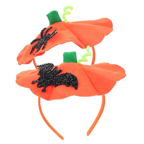 JOINPAYA 2 Stück Halloween Teiliges Kürbis Stirnband aus Leichtem Hautfreundlichem Vliesstoff Weicher und Bequemer Haarschmuck für Party Bühne Karneval und Alltag JOINPAYA 2 Stück Halloween Teiliges Kürbis Stirnband aus Leichtem Hautfreundlichem Vliesstoff Weicher und Bequemer Haarschmuck für Party Bühne Karneval und Alltag von JOINPAYA