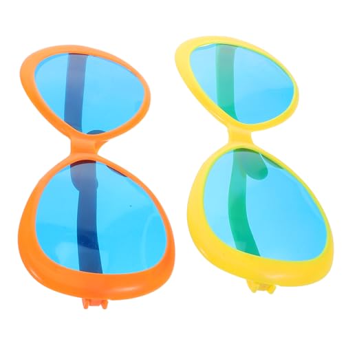 JOINPAYA 2 Stück Hawaiianische Brille Neuartige Clown-brille Gläser Für Die Party Neuheit Lustige Brille Luau Hawaiian Strand Party Neuheit Plastik JOINPAYA 2 Stück Hawaiianische Brille Neuartige Clown-brille Gläser Für Die Party Neuheit Lustige Brille Luau Hawaiian Strand Party Neuheit Plastik von JOINPAYA