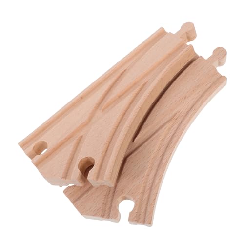 JOINPAYA Eisenbahnschienen-erweiterungsset Aus Holz – 2 Minischienen – Sicheres Holzspielzeug Für Kinder – Spielen JOINPAYA Eisenbahnschienen-erweiterungsset Aus Holz – 2 Minischienen – Sicheres Holzspielzeug Für Kinder – Spielen von JOINPAYA