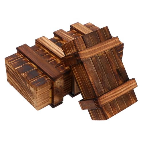JOINPAYA 2 Stück Holz Puzzle Box mit Geheimfach Kreatives für Junge Knobelspielzeug für Freunde und Familie für Weihnachten und Geburtstage JOINPAYA 2 Stück Holz Puzzle Box mit Geheimfach Kreatives für Junge Knobelspielzeug für Freunde und Familie für Weihnachten und Geburtstage von JOINPAYA