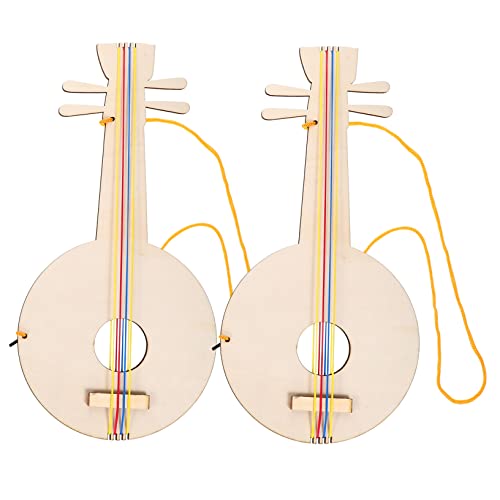 JOINPAYA 2 Stücke Holz Kinder Gitarre Spielzeug Gitarre Spielzeug Kinder Unlackiert Gitarre Dekorationen Für Malerei JOINPAYA 2 Stücke Holz Kinder Gitarre Spielzeug Gitarre Spielzeug Kinder Unlackiert Gitarre Dekorationen Für Malerei von JOINPAYA