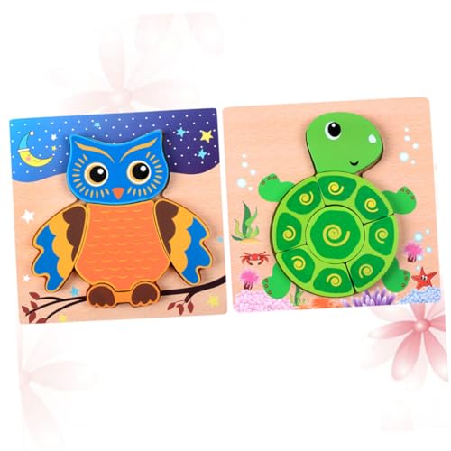 JOINPAYA 2 Stück Holzpuzzles Für 3D-Puzzles Für Holzpuzzle Für Jungen Puzzles Aus Holz von JOINPAYA