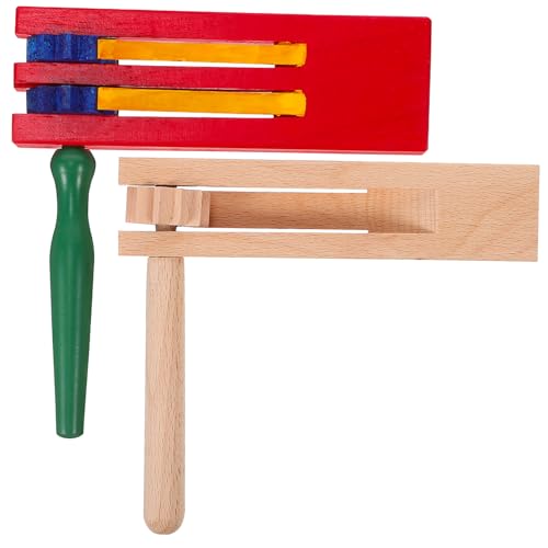 JOINPAYA 2 Stück Holzratsche Teiliges Bunte und Natürliche Soundboards Langlebiges Musikinstrument für Musikförderung Lernspielzeug Handgehaltene für Party und Unterricht JOINPAYA 2 Stück Holzratsche Teiliges Bunte und Natürliche Soundboards Langlebiges Musikinstrument für Musikförderung Lernspielzeug Handgehaltene für Party und Unterricht von JOINPAYA