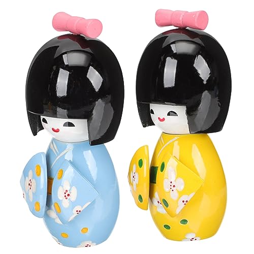 JOINPAYA 2 Stück Kimono Puppe Puppen Realistische Babypuppe Plüschpuppe Japanische Figuren Heimdekoration Schreibtischdekoration Einweihungsparty Holzkimonos Puppe Holzpuppe JOINPAYA 2 Stück Kimono Puppe Puppen Realistische Babypuppe Plüschpuppe Japanische Figuren Heimdekoration Schreibtischdekoration Einweihungsparty Holzkimonos Puppe Holzpuppe von JOINPAYA