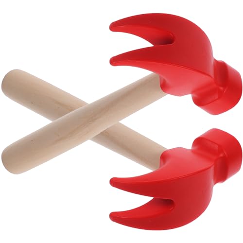JOINPAYA 2 Stück Kinderspielzeug Hammer Kinderspielzeug Der Hammer Für Kleinkinder Mini Hammer Kinderspielzeug Klopfhammer Hammer Kleiner Klopfhammer Holz Rot JOINPAYA 2 Stück Kinderspielzeug Hammer Kinderspielzeug Der Hammer Für Kleinkinder Mini Hammer Kinderspielzeug Klopfhammer Hammer Kleiner Klopfhammer Holz Rot von JOINPAYA