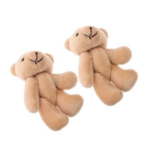 JOINPAYA 2 Stück Kleine Plüschbärenpuppen Für Puppenhaus, Realistische Stofftierspielzeuge, Süßer Weicher Bären-schlüsselanhänger Für Kinder, Geburtstag, DIY, Basteln, Hochzeit, JOINPAYA 2 Stück Kleine Plüschbärenpuppen Für Puppenhaus, Realistische Stofftierspielzeuge, Süßer Weicher Bären-schlüsselanhänger Für Kinder, Geburtstag, DIY, Basteln, Hochzeit, von JOINPAYA