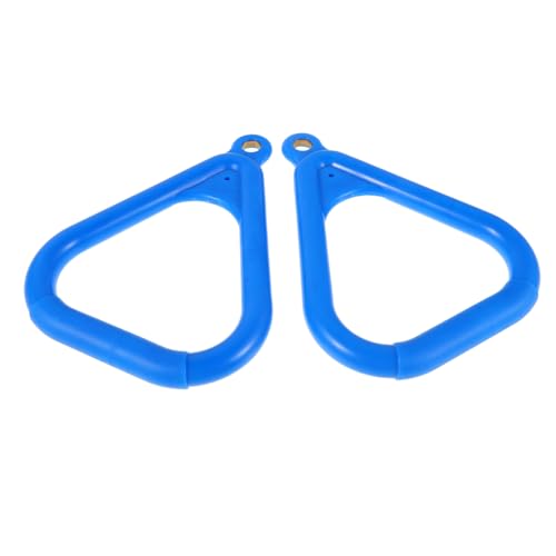 JOINPAYA 2 Stück Kletterturnringe Für Hindernisparcours Ring rutschfeste Schaukelgriffe Für Gymnastik Sport Spielplatztraining von JOINPAYA