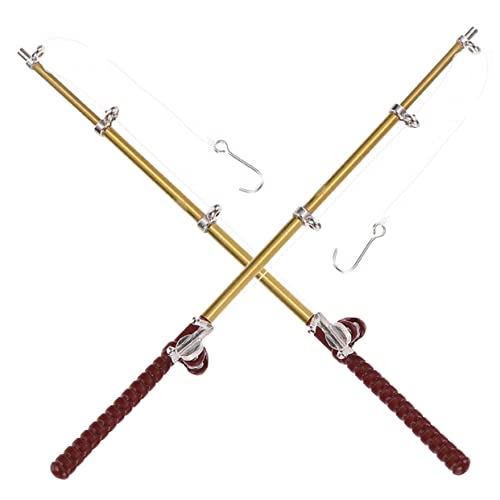 JOINPAYA Mini-angelruten-Spielzeug 2er-Set Zum Spielen Für Jungen Und Mädchen Und Als Dekorative Miniatur JOINPAYA Mini-angelruten-Spielzeug 2er-Set Zum Spielen Für Jungen Und Mädchen Und Als Dekorative Miniatur von JOINPAYA