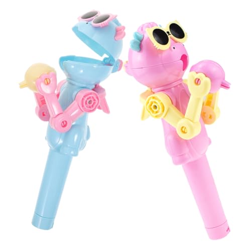 JOINPAYA 2 Stück Lollipop Case Halter Kreatives Lollipop Roboter Spielzeug Neuheit Candy Case Spielzeug von JOINPAYA