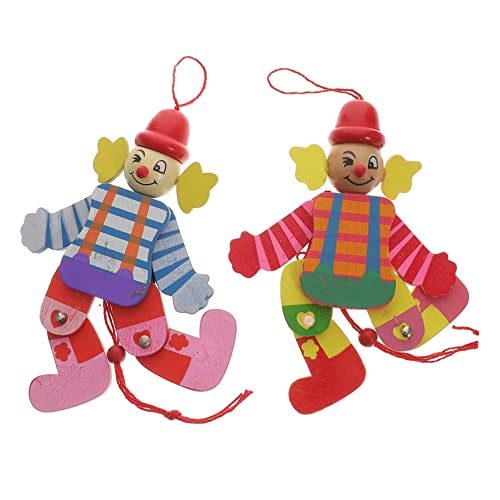 JOINPAYA Clown-Marionette Aus Holz – Marionettenpuppen Für Kinder – Interaktives Spielzeug von JOINPAYA