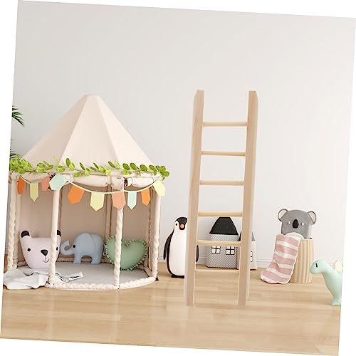 JOINPAYA 2 Stück Mini Holzleiter aus Hochwertigem Holz und Detailreiche Miniatur für Puppenhaus DIY Landschaftsdeko Leichte Robuste Leiter für Feengarten und Mikro Szenerien JOINPAYA 2 Stück Mini Holzleiter aus Hochwertigem Holz und Detailreiche Miniatur für Puppenhaus DIY Landschaftsdeko Leichte Robuste Leiter für Feengarten und Mikro Szenerien von JOINPAYA