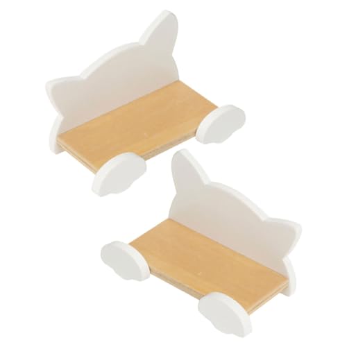 JOINPAYA 2 Stück Mini-Lagerregal holzspielzeug kinderzimmer Holzregal für Puppenhaus hoch Lagerung verschleißfestes Miniaturregal dekorative Mini-Hausdekoration Birke Weiß JOINPAYA 2 Stück Mini-Lagerregal holzspielzeug kinderzimmer Holzregal für Puppenhaus hoch Lagerung verschleißfestes Miniaturregal dekorative Mini-Hausdekoration Birke Weiß von JOINPAYA