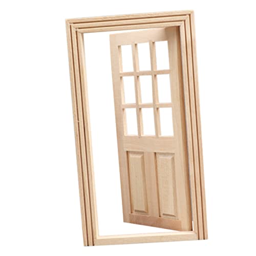 JOINPAYA 2 Stück Mini Tür Und Fenstermodell Mini Möbel Requisite Heimdekoration Kleines Winzige Häuser Dekoration Kleines Puppenhausmöbel Winzige Häuser Mini Haustür JOINPAYA 2 Stück Mini Tür Und Fenstermodell Mini Möbel Requisite Heimdekoration Kleines Winzige Häuser Dekoration Kleines Puppenhausmöbel Winzige Häuser Mini Haustür von JOINPAYA