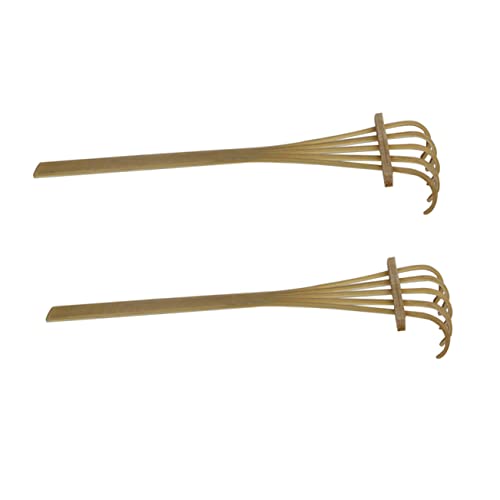 JOINPAYA 2 Stück Mini Zen Garden Rake Teiliges Bambus Miniatur Gartenzubehör DIY Sandspielzeug für Kreative Miniatur Garten Dekoration und Landschaftsbau JOINPAYA 2 Stück Mini Zen Garden Rake Teiliges Bambus Miniatur Gartenzubehör DIY Sandspielzeug für Kreative Miniatur Garten Dekoration und Landschaftsbau von JOINPAYA