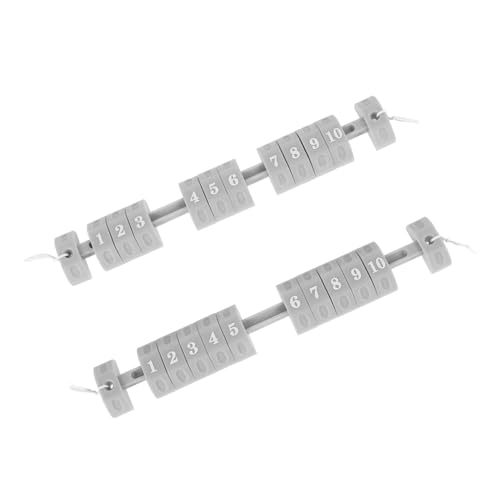 JOINPAYA 2 Stück Multifunktionale Tischfußball Zählleiste aus Robustem HIPS für Tischspiele und Fußballtische Spielstandsanzeige Vielseitiger Punktezähler JOINPAYA 2 Stück Multifunktionale Tischfußball Zählleiste aus Robustem HIPS für Tischspiele und Fußballtische Spielstandsanzeige Vielseitiger Punktezähler von JOINPAYA