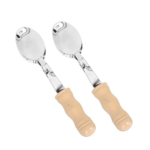 JOINPAYA 2 Stück Musiklöffel Teilig aus und Traditionelles Folk Percussion Instrument Kompakt und Leicht Klarer Geeignet für Anfänger und Musikliebhaber Tragbar für Partys und Musik JOINPAYA 2 Stück Musiklöffel Teilig aus und Traditionelles Folk Percussion Instrument Kompakt und Leicht Klarer Geeignet für Anfänger und Musikliebhaber Tragbar für Partys und Musik von JOINPAYA