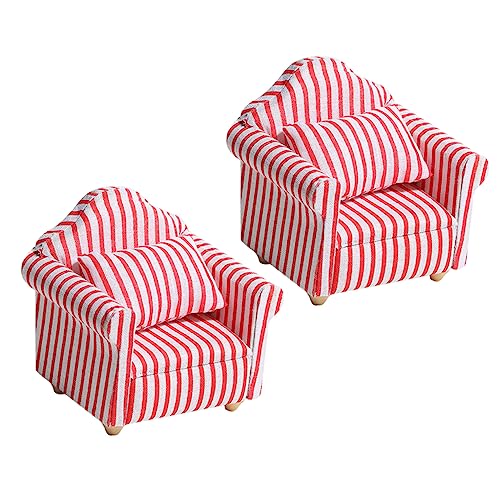 JOINPAYA 2 Stück Puppenstubenmöbel bastelset basteln für Living Room Furniture Office Decoration sammlerstücke Miniatur-Dinge Kleinkindspielzeug Dorf Hu Tongmu von JOINPAYA