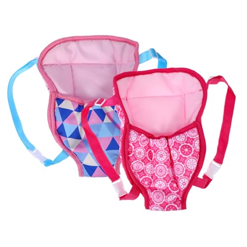 JOINPAYA 2 Stück Puppenzubehör Puppen-Tragegurt Puppen-Tragehilfe Puppen-Trageschlinge Puppentragetaschen vorne Plüsch Träger Kindertrage für Puppen Babypuppentrage für kleine Mädchen Stoff JOINPAYA 2 Stück Puppenzubehör Puppen-Tragegurt Puppen-Tragehilfe Puppen-Trageschlinge Puppentragetaschen vorne Plüsch Träger Kindertrage für Puppen Babypuppentrage für kleine Mädchen Stoff von JOINPAYA
