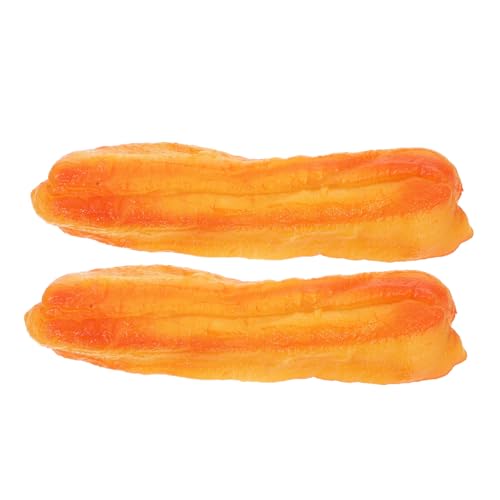 JOINPAYA 2 Stück Realistisches Fake Fried Food Modell PVC Nachbildung von Chinesischen Frühstücksgebäck für Küchen Dekoration Fotografie und Laden Deko JOINPAYA 2 Stück Realistisches Fake Fried Food Modell PVC Nachbildung von Chinesischen Frühstücksgebäck für Küchen Dekoration Fotografie und Laden Deko von JOINPAYA