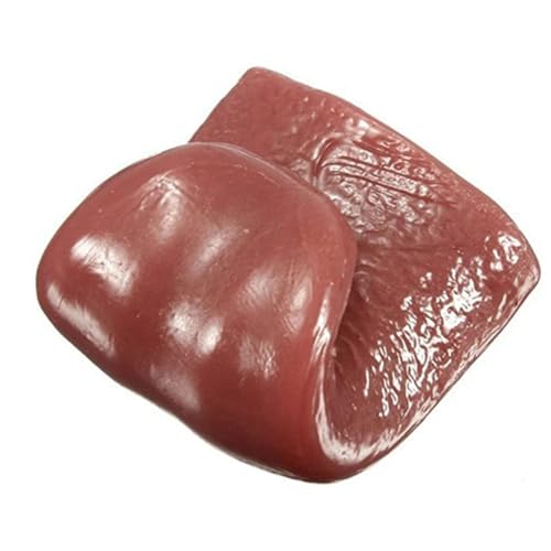 JOINPAYA 2 Stück Requisiten künstlich Tricks Streiche und für Nanda gefälscht Erwachsene Halloween Dekoration Halloween-Dekoration Halloween Decor Fun Toy Lustiges Brown von JOINPAYA