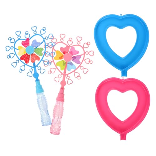 JOINPAYA 2 Stück Riesige Seifenblasenstäbe Outdoor Cartoon Design Interaktives Bubble Wand für Hand Auge Koordination und Freizeitgestaltung von JOINPAYA