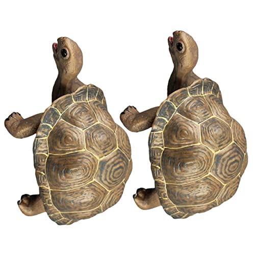 JOINPAYA 2 Stück Schildkröten Ornament Realistisches Kunststoffmodell für Lernen und Dekoration für für Feiertage und Anlässe JOINPAYA 2 Stück Schildkröten Ornament Realistisches Kunststoffmodell für Lernen und Dekoration für für Feiertage und Anlässe von JOINPAYA