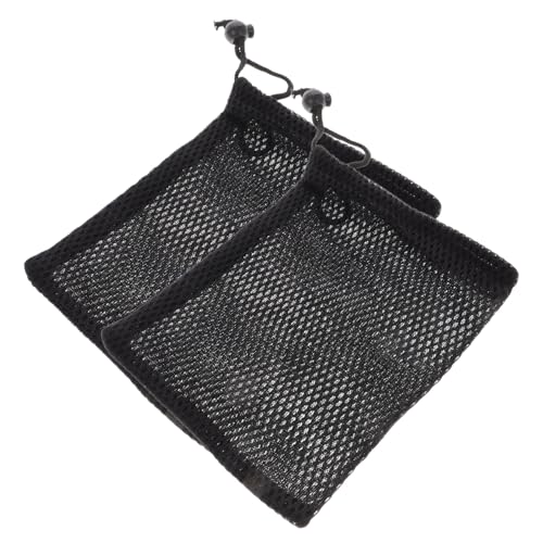 JOINPAYA 2 Stück Schutztasche Tragetaschen Kleine Flusenbeutel Mit Kordelzug Tragetaschen Puzzle Kordelzugtaschen Tragetasche Schwarzes von JOINPAYA