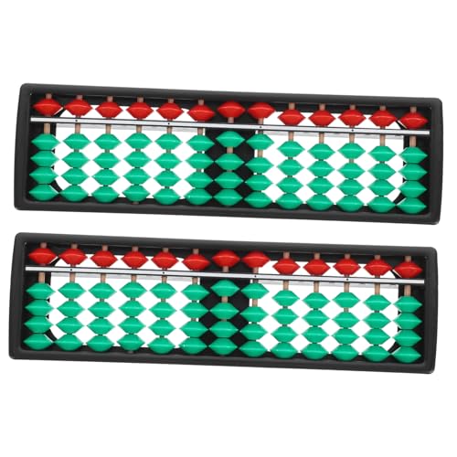 JOINPAYA 2 Stück Teiliger Kunststoff Abacus für Retro Lernspielzeug Rechenfähigkeiten Geeignet für Schule und und Langlebig JOINPAYA 2 Stück Teiliger Kunststoff Abacus für Retro Lernspielzeug Rechenfähigkeiten Geeignet für Schule und und Langlebig von JOINPAYA