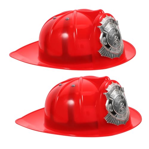 JOINPAYA 2 Stück Teiliges Feuerwehrhelm für Leichter Kunststoffhelm Geeignet für Jungen und Mädchen Komfortabler Feuerwehrhut für Rollenspiele Kostümzubehör für Feuerwehr Themenpartys und JOINPAYA 2 Stück Teiliges Feuerwehrhelm für Leichter Kunststoffhelm Geeignet für Jungen und Mädchen Komfortabler Feuerwehrhut für Rollenspiele Kostümzubehör für Feuerwehr Themenpartys und von JOINPAYA