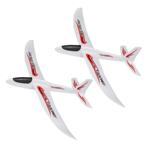 JOINPAYA 2 Stück Teiliges Großes Schaum Wurfflugzeug für Handgeworfenes Flugzeugmodell Robustes Outdoor Hand Augen Koordination für Jungen und Mädchen JOINPAYA 2 Stück Teiliges Großes Schaum Wurfflugzeug für Handgeworfenes Flugzeugmodell Robustes Outdoor Hand Augen Koordination für Jungen und Mädchen von JOINPAYA