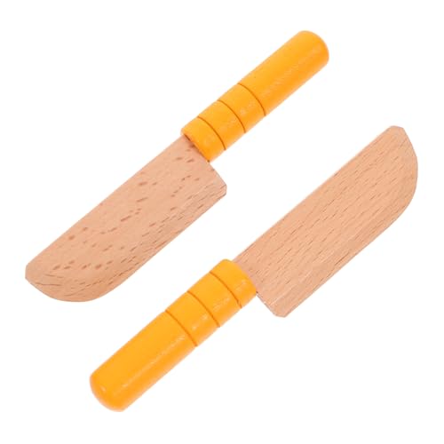 JOINPAYA 2 Stück Teiliges Holzspielzeug Küchenmesser für Realistischer Cutter für Kreative Küchenspiele Fördert die Fantasie und Hand Augen Koordination Küchenzubehör für Kleinkinder JOINPAYA 2 Stück Teiliges Holzspielzeug Küchenmesser für Realistischer Cutter für Kreative Küchenspiele Fördert die Fantasie und Hand Augen Koordination Küchenzubehör für Kleinkinder von JOINPAYA