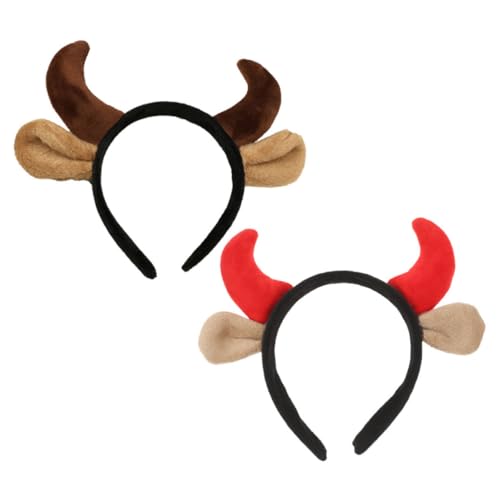 JOINPAYA 2 Stück Teiliges Hornstirnband für Fasching und Cosplay Realistisches Kuhhorn Design mit Ohr Accessoires Bequemes Langlebiges Kostümzubehör für Bühnenauftritte und Partys JOINPAYA 2 Stück Teiliges Hornstirnband für Fasching und Cosplay Realistisches Kuhhorn Design mit Ohr Accessoires Bequemes Langlebiges Kostümzubehör für Bühnenauftritte und Partys von JOINPAYA